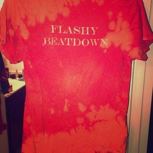 Acid Wash Flash T Shirt
